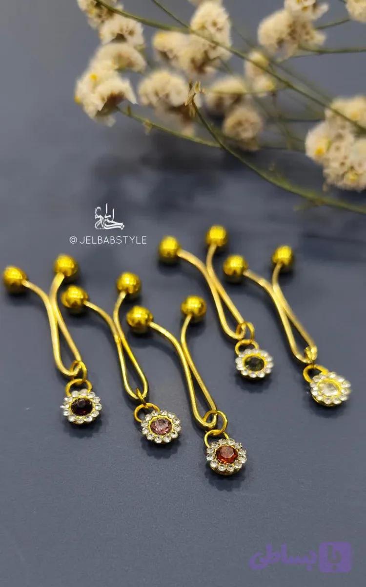 گیره روسری مجلسی و مقاوم بانو