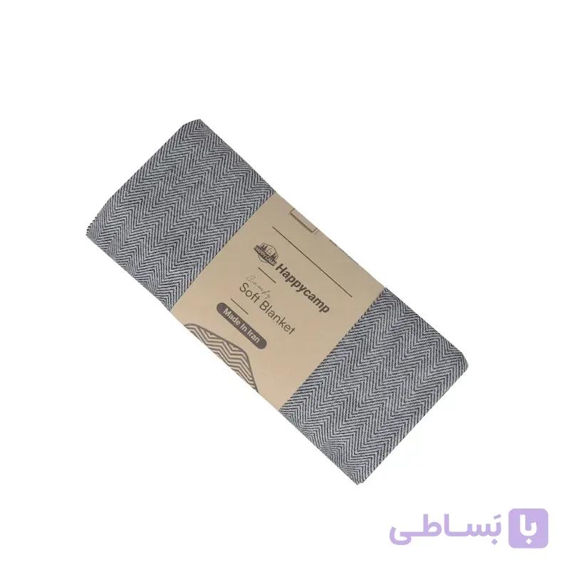 پتو HAPPY CAMP مدل NEST کد 46806 رنگ طوسی — تصویر 1