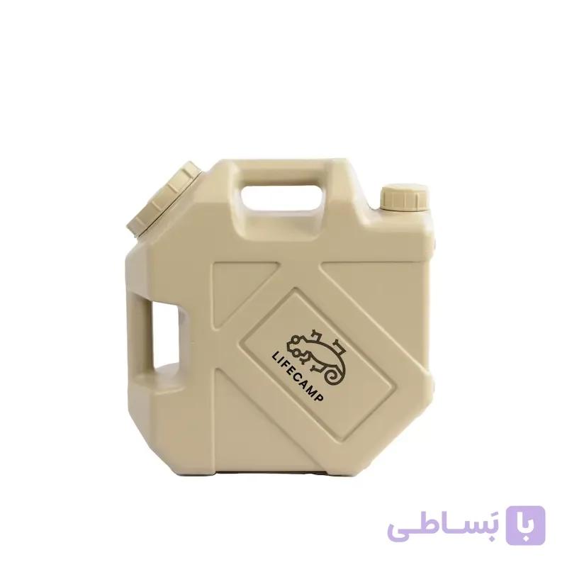 گالن 12 لیتر لایف کمپ کد 45826 رنگ خاکی — تصویر 1