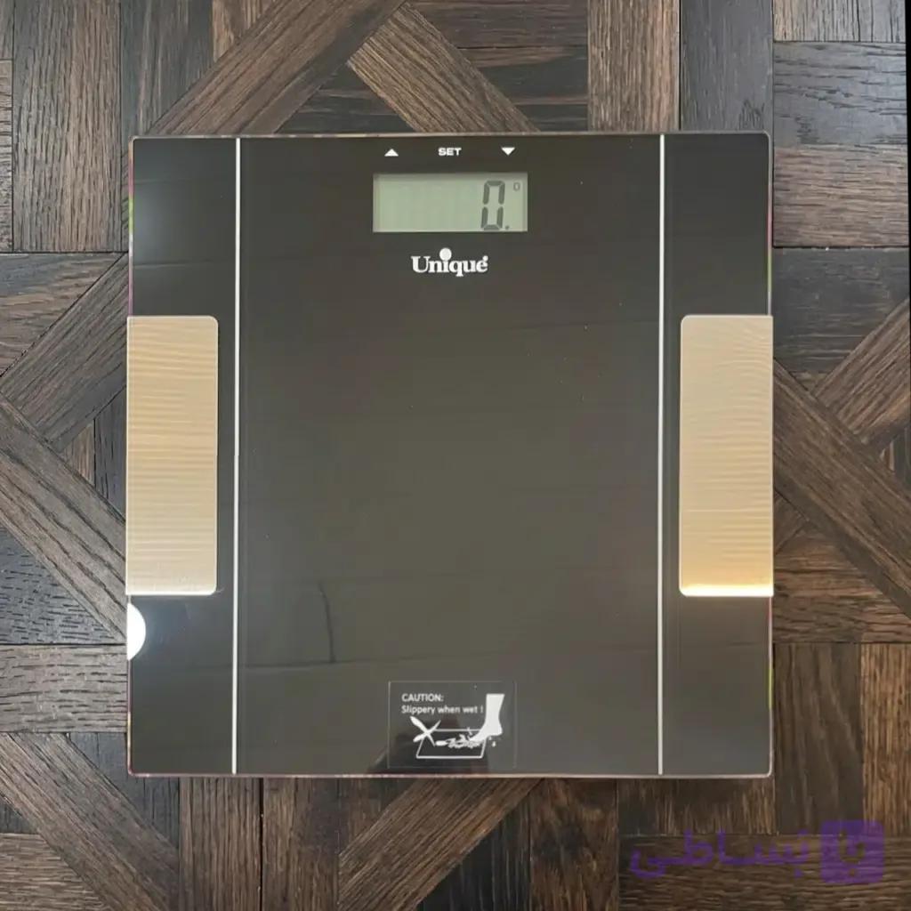 ترازوی دیجیتال وزن و تحلیل بدن یونیک مدل UN-6507 – کد 55 — تصویر 1