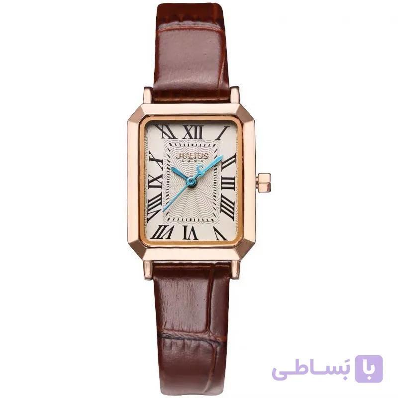 ساعت مچی زنانه جولیوس مدل JA-1286B با بند چرم