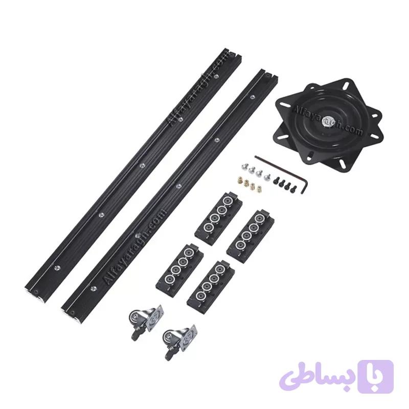 مکانیزم میز ریلی گردان ملونی مدل 9266 — تصویر 1