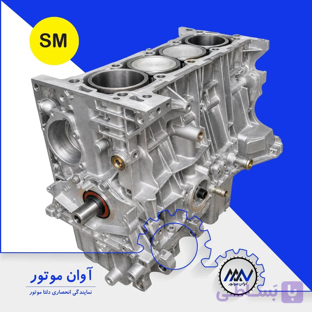نیم موتور XU7 پژو 405 با رینگ RKP (پارس) ایران برند دلتا | فروش نقد و اقساط | آوان موتور — تصویر 1