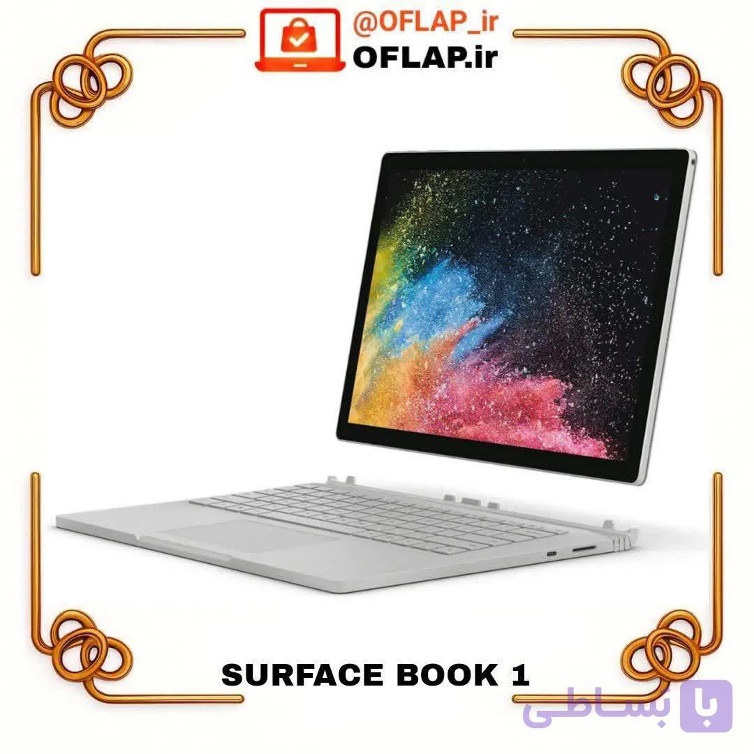 لپتاپ استوک SURFACE BOOK 1 | Core i7 رم 16،  حافظه 512 / 3 در 1 — تصویر 1