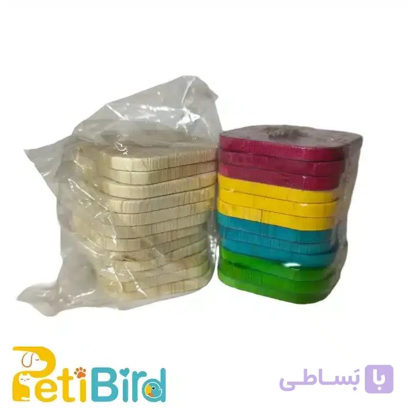 چیپس چوبی مخصوص جویدن 6 عددی — تصویر 1