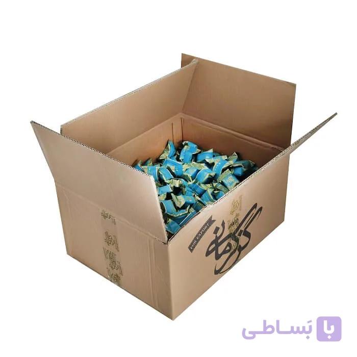 گز کرمانی 28 درصد مغز پسته لقمه فله ای – 5 کیلوگرم — تصویر 1