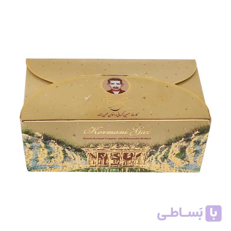 گز کرمانی 20 درصد مغز پسته بدون شکر رژیمی لقمه – 200 گرم — تصویر 1