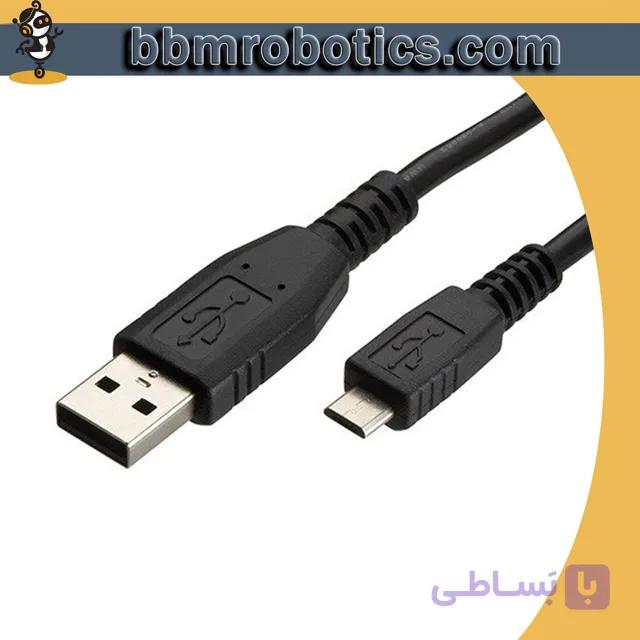 کابل تبدیل USB به میکرو  USB کره ای 30 سانت — تصویر 1