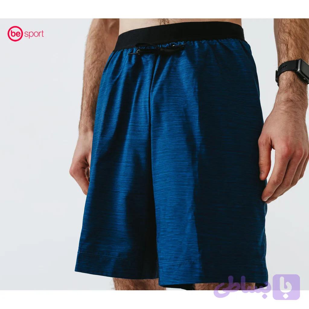 شلوارک مردانه کشاله دار رانینگ برند Kalenji – مدل +Run Dry — تصویر 1