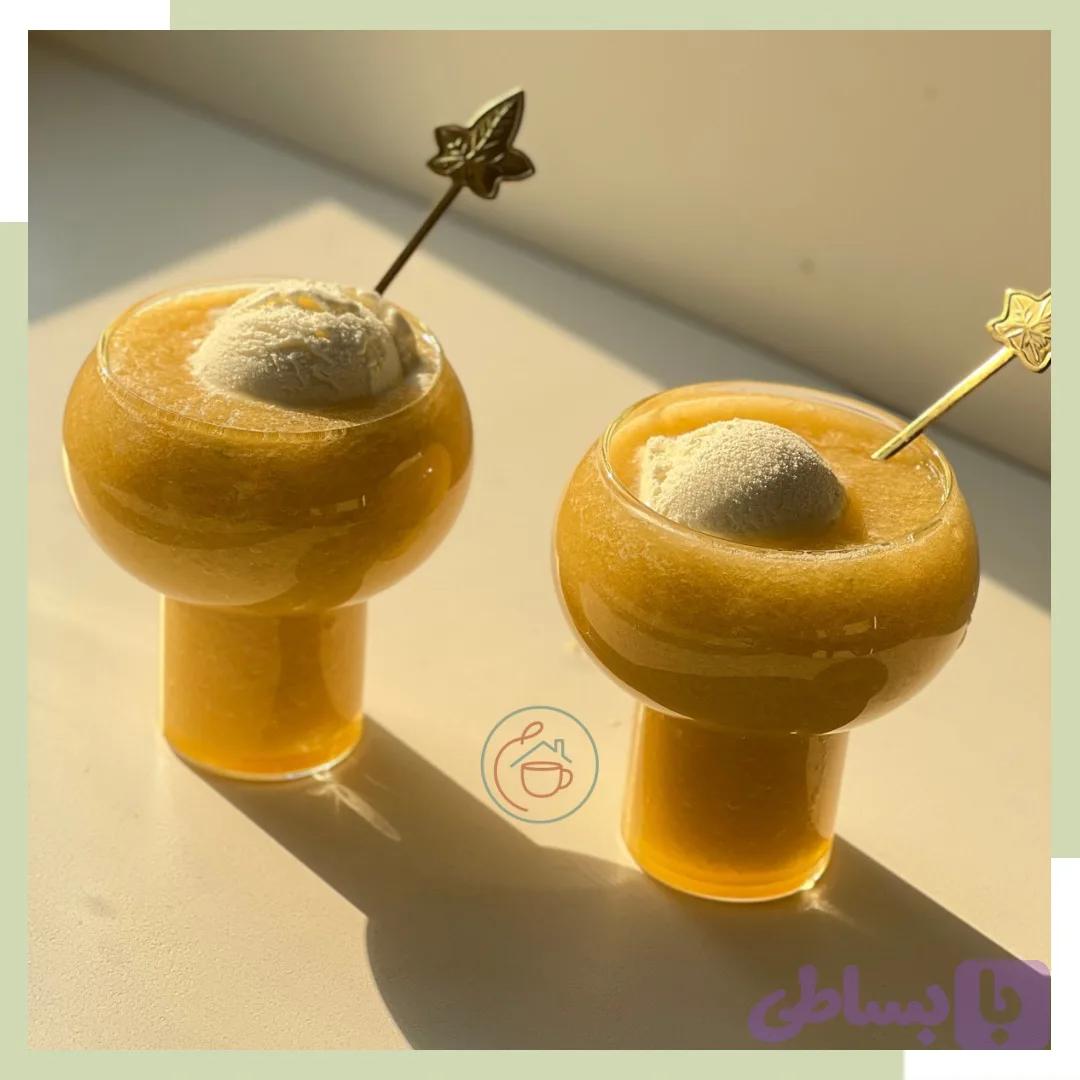 لیوان اسموتی پیرکس توپی کوتاه