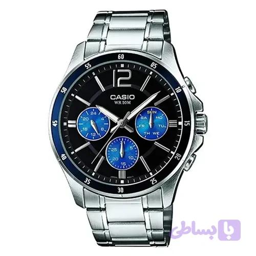 ساعت مچی مردانه کاسیو مدل CASIO MTP-1374D-2AV