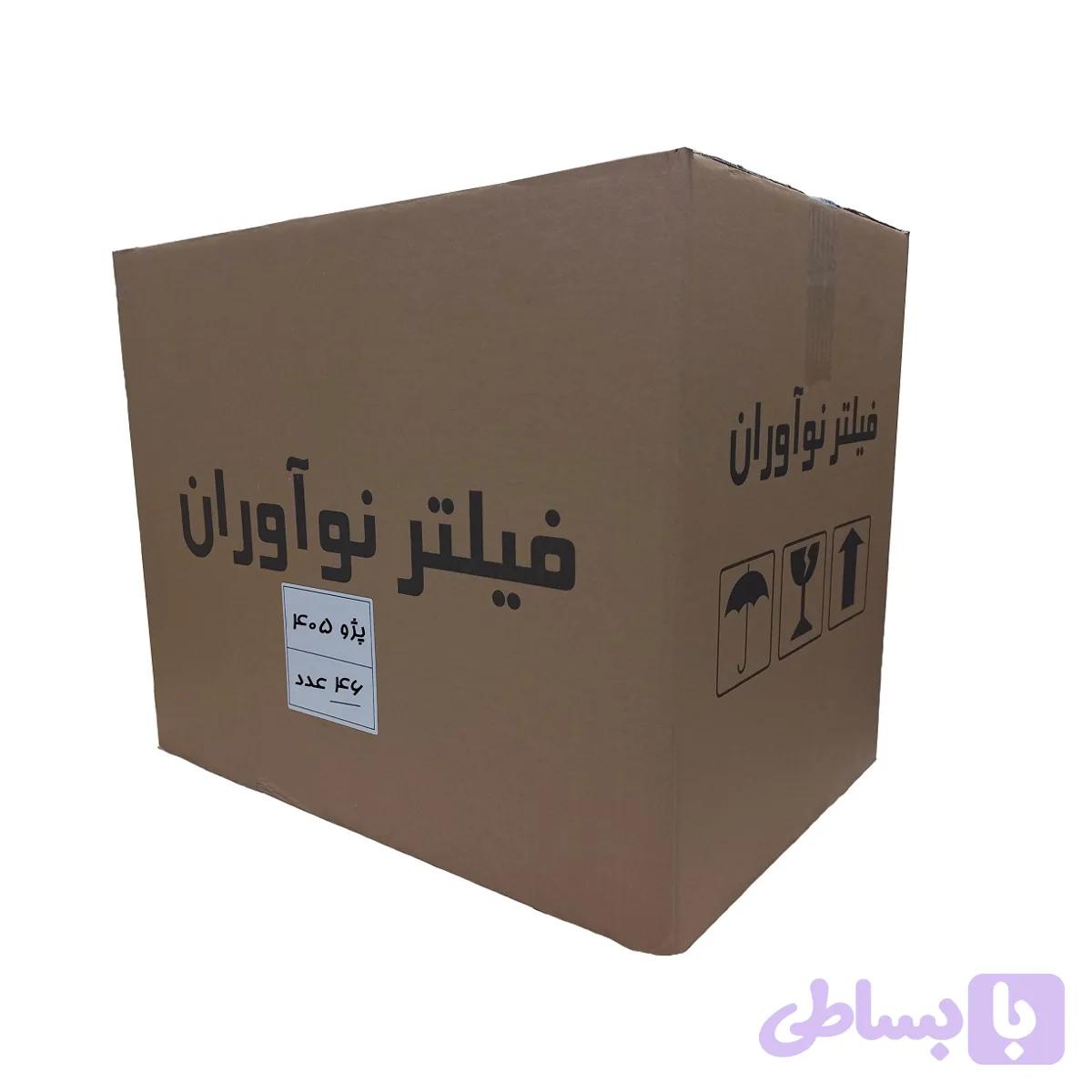فیلتر هوا خودرو برند نوآوران مناسب پژو 405 - پژو پارس 1800 - سمند موتور پژویی بسته 46 عددی
