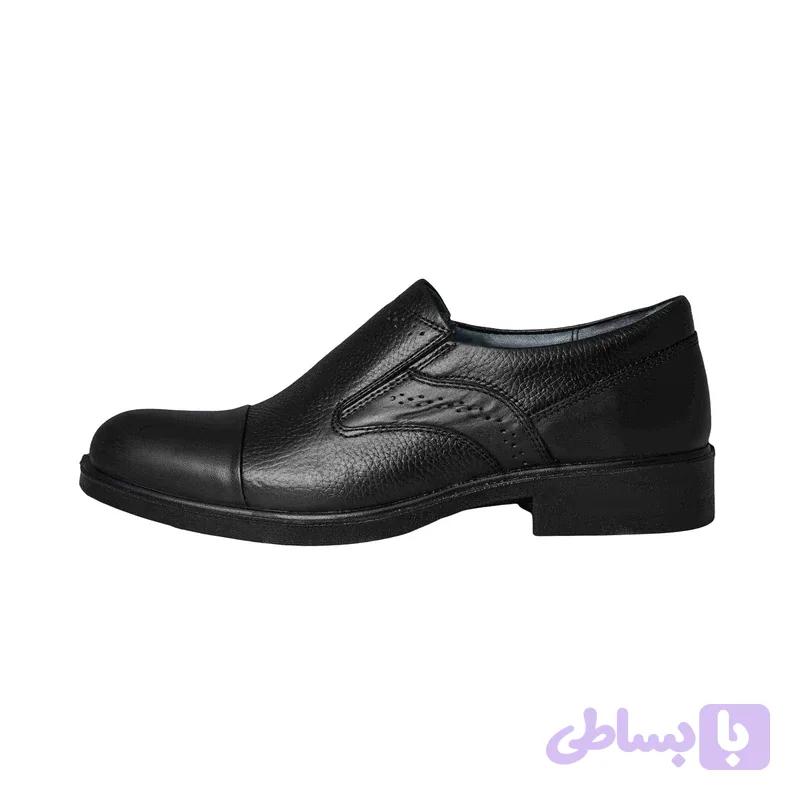 کفش مردانه پاناما چرم طبیعی — تصویر 1