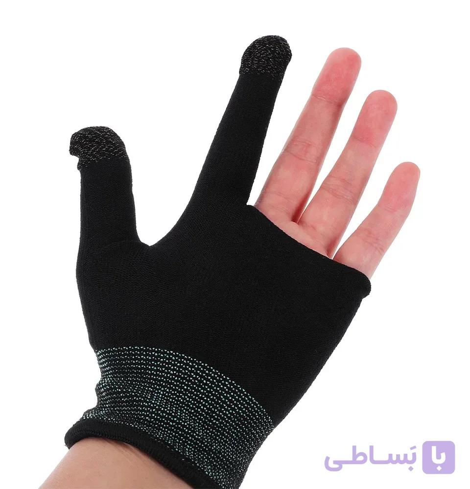 دستکش گیمینگ 2 انگشتی ضد تعریق و لغزش نانو