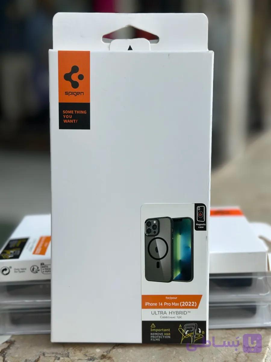 قاب شفاف اسپیگن Spigen مدل مگسیف Ultra Hybrid Magsafe
