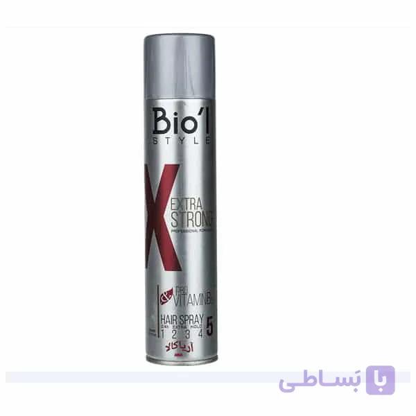 اسپری مو بیول حالتدهنده Biol Extra Strong Hair Spray