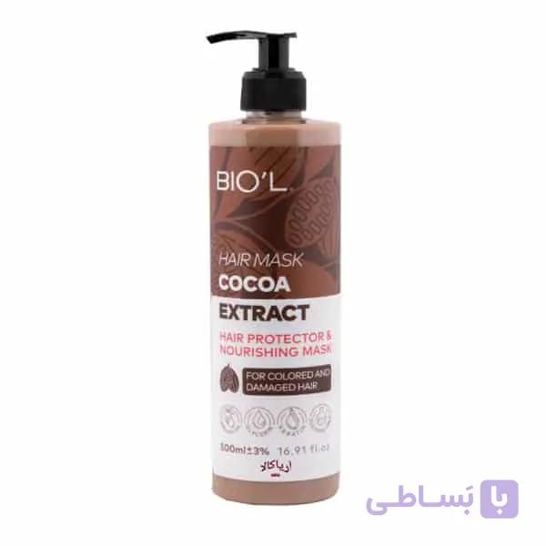 ماسک موی کاکائو بیول داخل حمام Biol Cocoa Hair Mask — تصویر 1