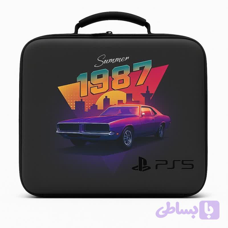 کیف حمل PS5 طرح Summer 1987