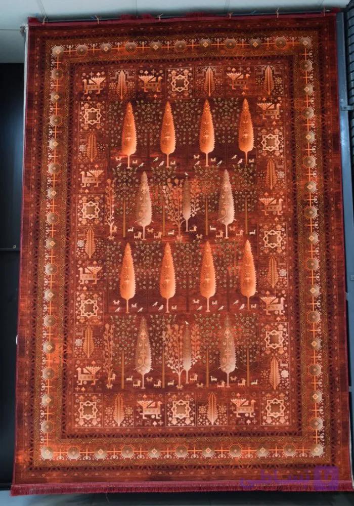 فرش طرح T1027 کد 45976 — تصویر 1