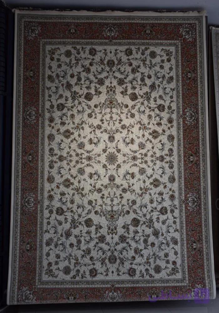 فرش طرح الین کرم کد 46158 — تصویر 1