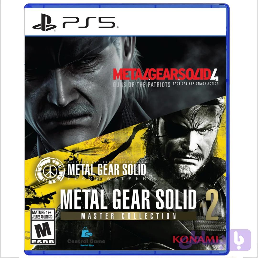دیسک بازی Metal Gear Solid Master Collection Vol.2 Ps5 ریجن آل آکبند