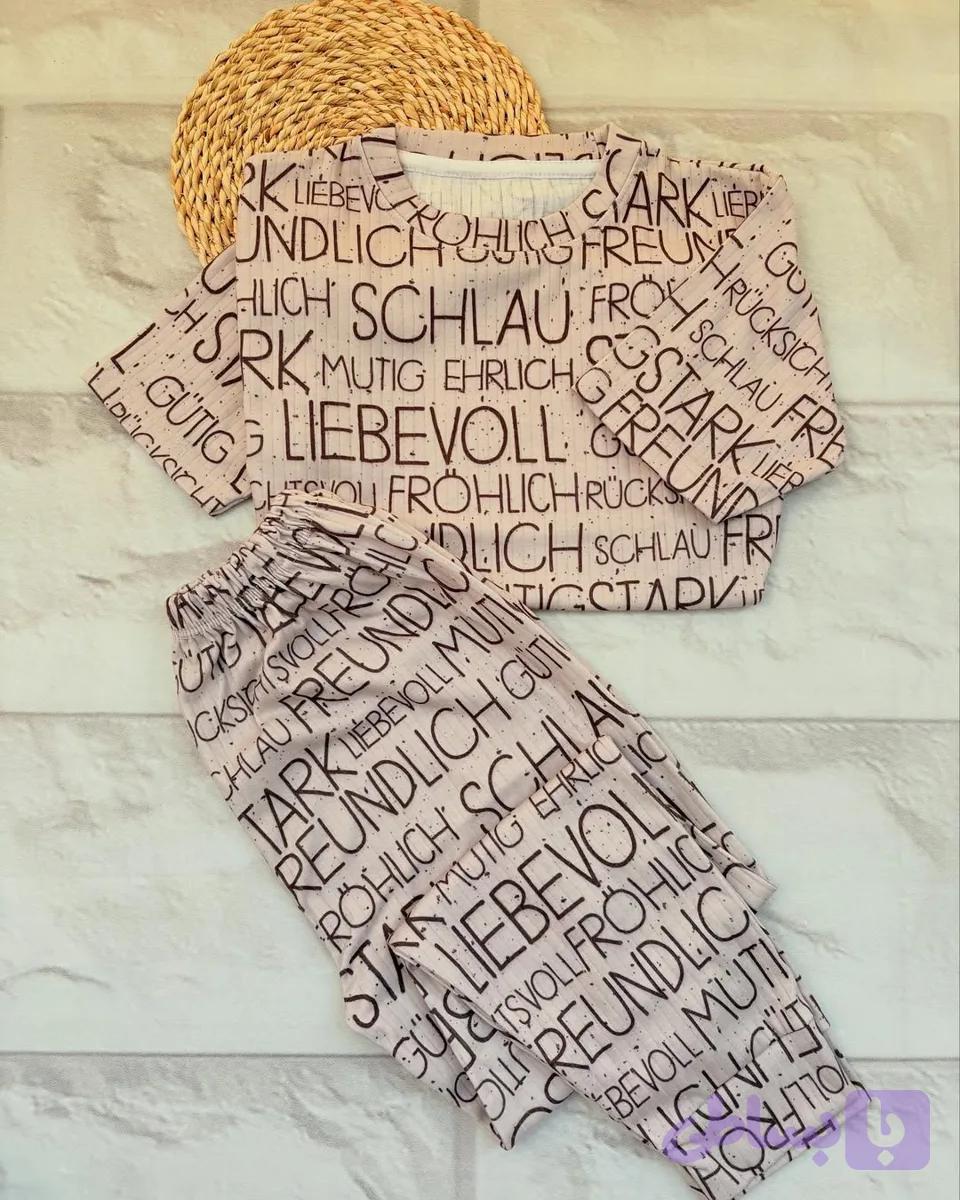 تیشرت شلوار ست انگلیسی