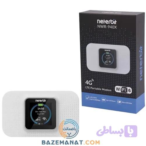 مودم LTE قابل حمل نتربیت مدل NWR-940X سیمکارتی – بهترین مودم برای اتصال سریع به اینترنت — تصویر 1