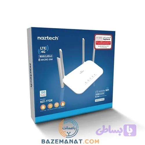 مودم 4G LTE نزتک مدل NZT-77DX سیم کارت خور مدل – با ضمانت — تصویر 1