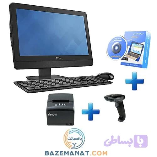 پکیج صندوق فروشگاهی All in one dell اقتصادی باضمانت — تصویر 1