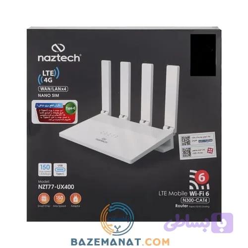 مودم 4G LTE نزتک مدل 77UX400 سیم کارتی با ضمانت — تصویر 1