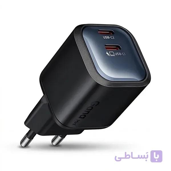 شارژر دیواری دو پورت مک دودو CH-100 توان 45 وات اصلی — تصویر 1