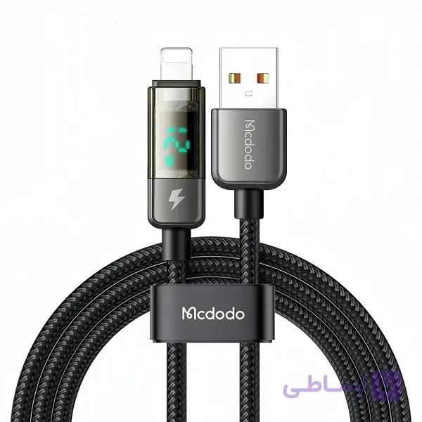 کابل لایتنینگ مک دودو Mcdodo CA-3620 طول 1.2 متر توان 12 وات اصلی — تصویر 1