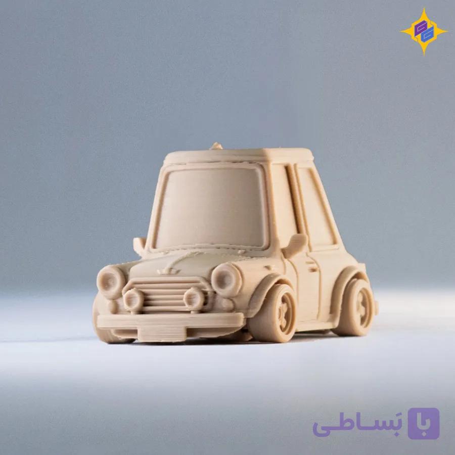 کیت ماکت ماشین مینی کوپر کلاسیک تون اختصاصی | Tooned Mini Cooper 1.3i Kit Card — تصویر 1