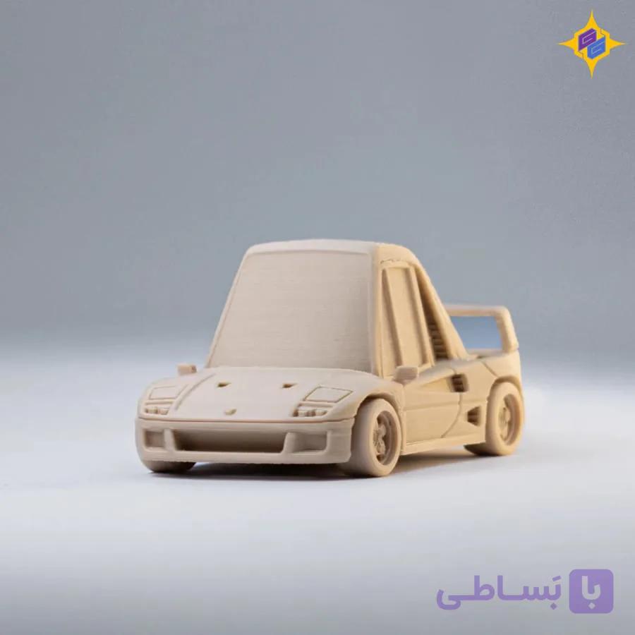 کیت ماکت ماشین فراری F40 تون اختصاصی | Tooned Ferrari F40 Kit Card — تصویر 1