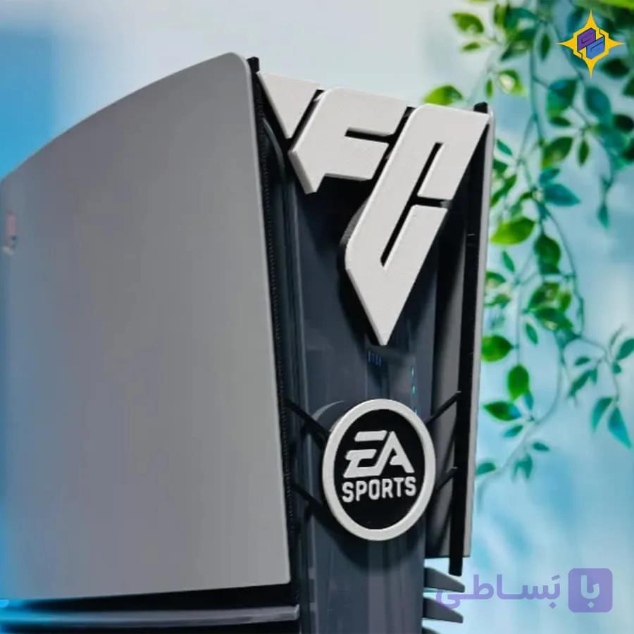 کاور کنسول PS5 طرح EA Sports FC اختصاصی | EA Sports FC PS5 Console Faceplate — تصویر 1