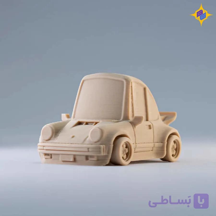 کیت ماکت ماشین پورشه ۹۱۱ توربو فانتزی | Tooned Porsche 911 Turbo Kit Card — تصویر 1