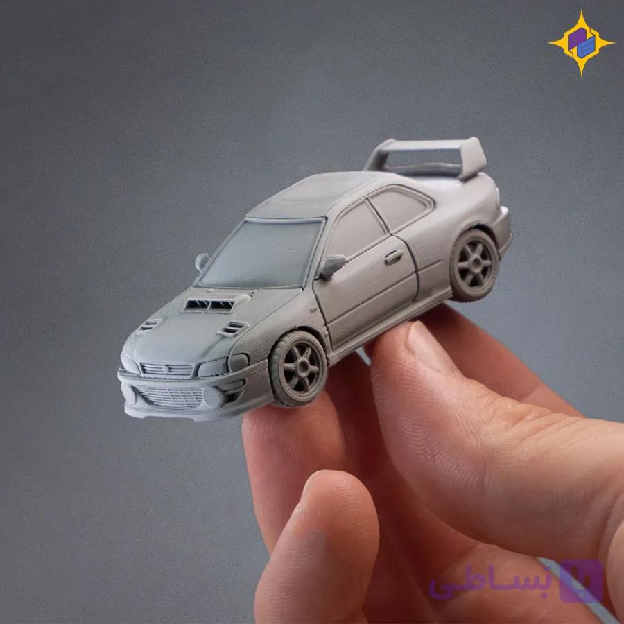 کیت ماکت ماشین سوبارو ایمپرزا WRX STi تایپ آر | Subaru Impreza WRX STi Type R Kit Card — تصویر 1