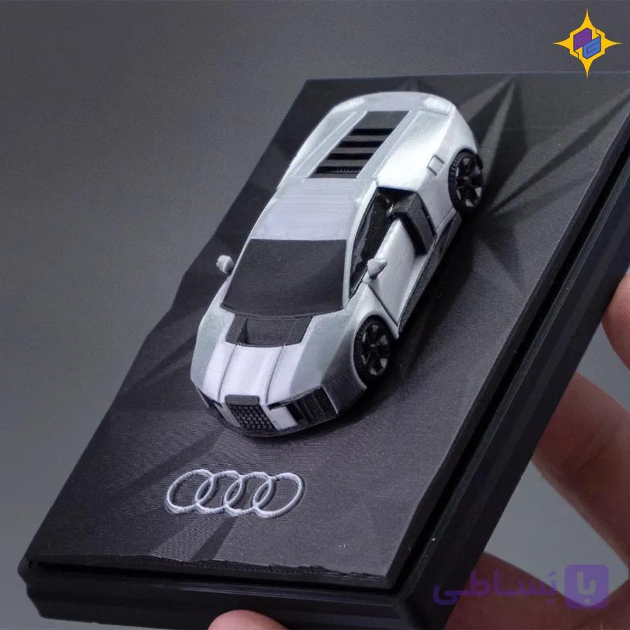 کیت ماکت ماشین آئودی ناوولاریس اختصاصی | Audi Novularis R8 Widebody Kit Card — تصویر 1