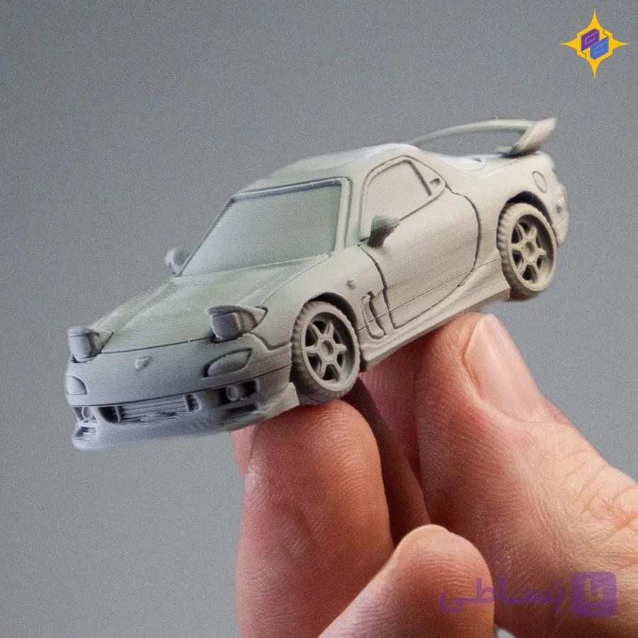 کیت ماکت ماشین مزدا RX-7 FD اختصاصی | Mazda RX-7 FD Kit Card — تصویر 1