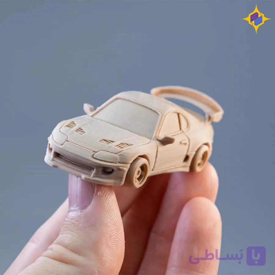 کیت ماکت ماشین تویوتا سوپرا MK4 فانتزی | Tooned Toyota Supra mk4 Kit Card — تصویر 1