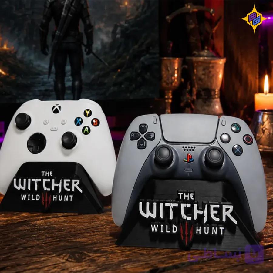 استند دسته بازی طرح ویچر ۳ وایلد هانت | The Witcher 3 Wild Hunt Controller Stand — تصویر 1