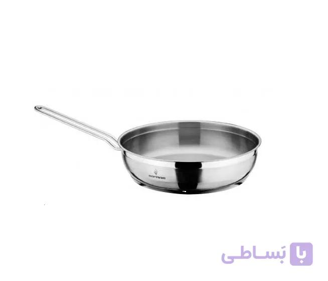 تابه دو دسته استیل سوفرام سایز 24 ساخت ترکیه
