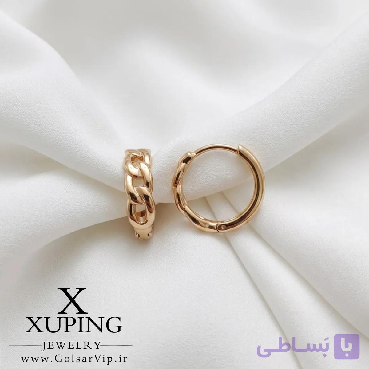 گوشواره کارتیر کلاسیک ژوپینگ | کد 358