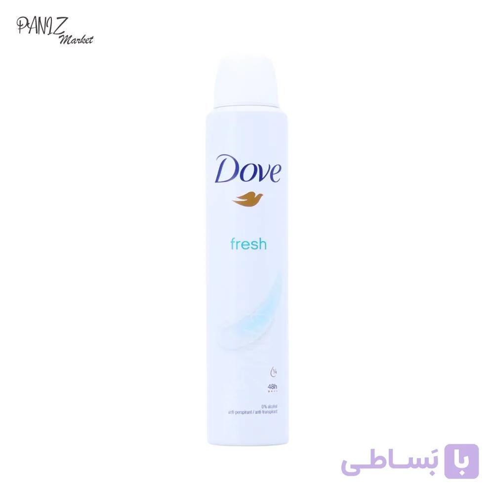 اسپری بدن داو | Fresh Antiperspirant — تصویر 1