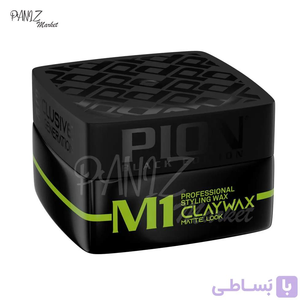 واکس مو پیون M1 سبز مات PION M1 CLAY WAX — تصویر 1