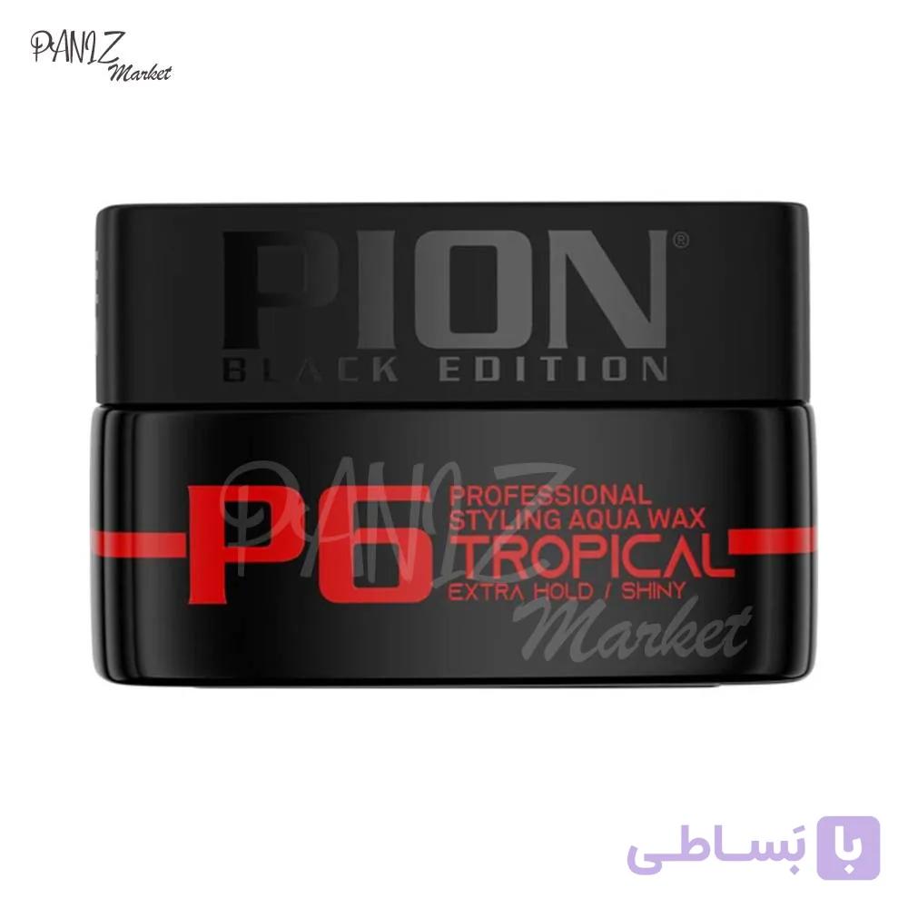 واکس حالت دهنده مو براق پیون PION مدل P6 — تصویر 1