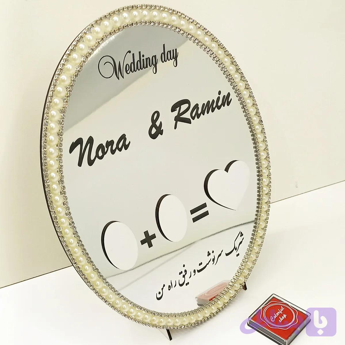 استند اثر انگشت بیضی