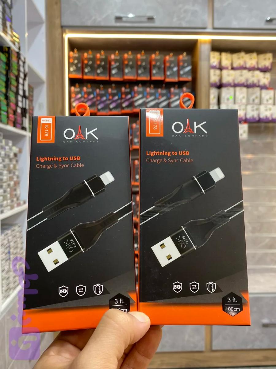 کابل برندOAKمدلk-178آیفون