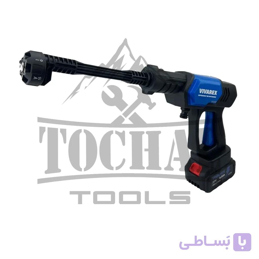 کارواش شارژی ذغالی دو باتری 25 بار ویوارکس مدل VR2425V2-PW — تصویر 1