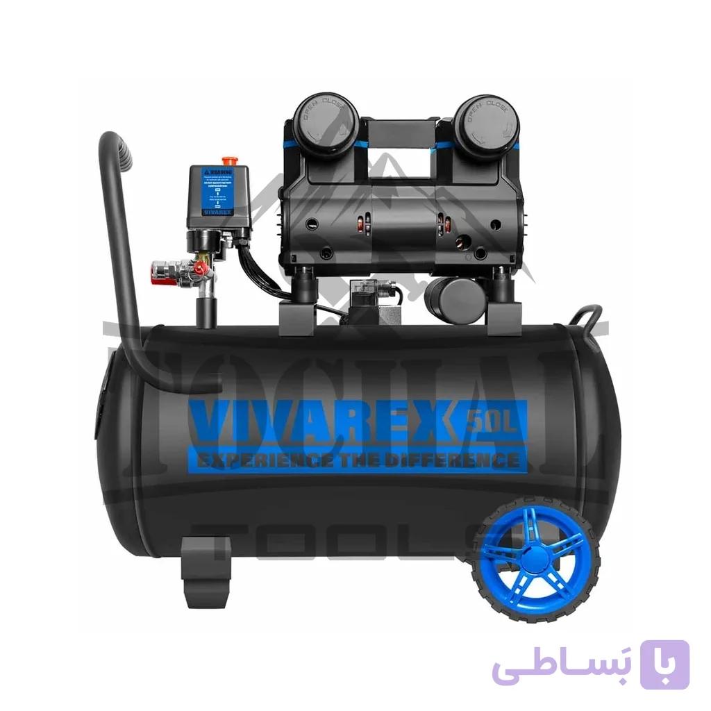 کمپرسور باد موتور توربو 50 لیتری بی صدا ویوارکس مدل VR5022-SS — تصویر 1